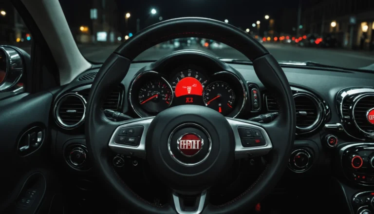fiat 500 voyant rouge