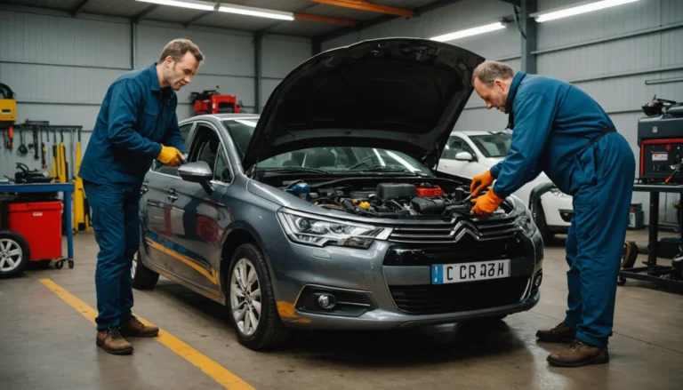 citroën c4 défaut moteur faites réparer le véhicule